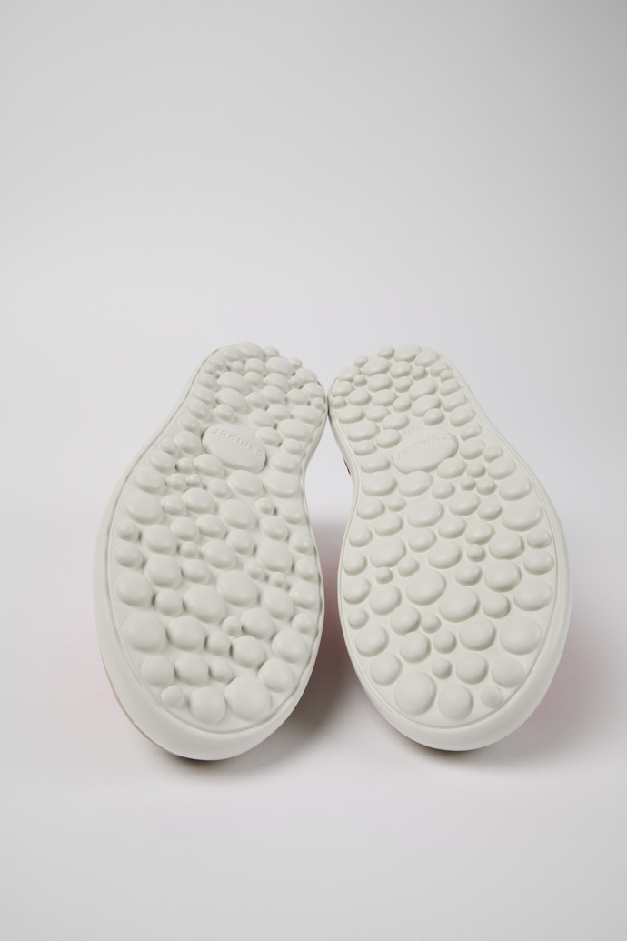 Camper Pelotas Xlite - Roter Damensneaker aus Textil/Leder