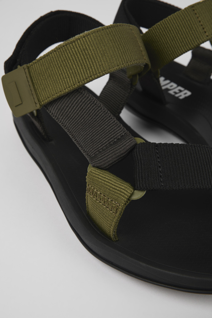 Camper Match - Mehrfarbige Herrensandalen aus Textil