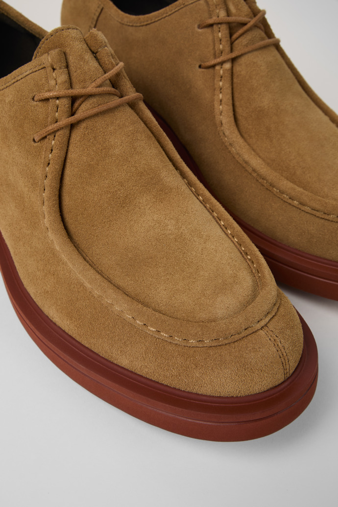 Camper Norman - Brauner Herrenschuh aus Nubukleder