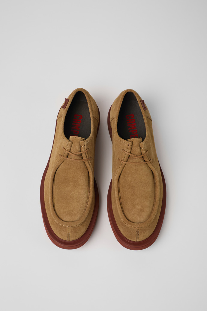 Camper Norman - Brauner Herrenschuh aus Nubukleder