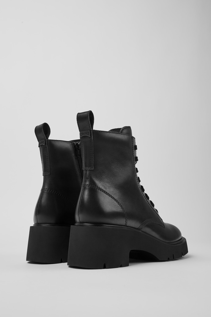 Camper Milah - Schwarze Stiefeletten aus Leder für Damen.