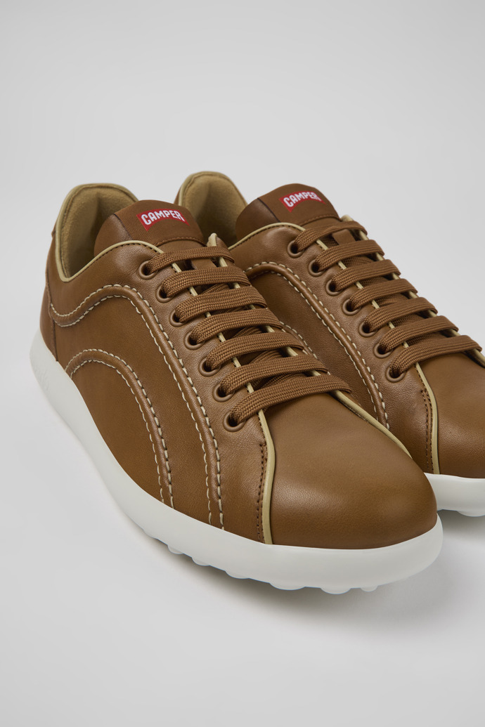 Camper Pelotas XLite - Brauner Herrensneaker aus Leder