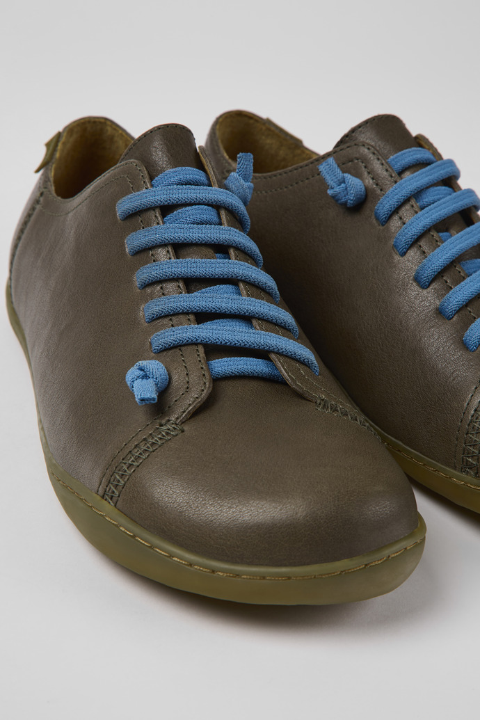 Camper Peu - Grüner Herrenschuh aus Leder