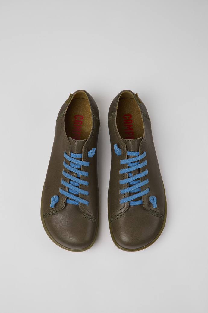 Camper Peu - Grüner Herrenschuh aus Leder