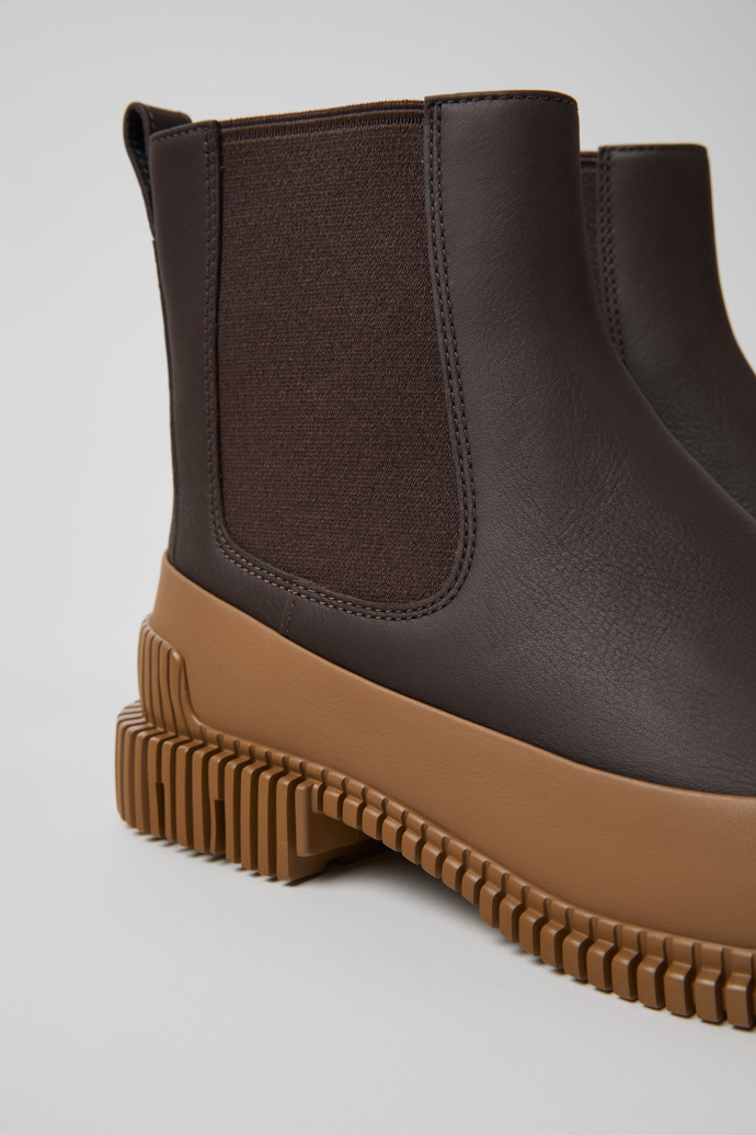 Camper Pix - Braun Chelseastiefel für Damen aus Leder