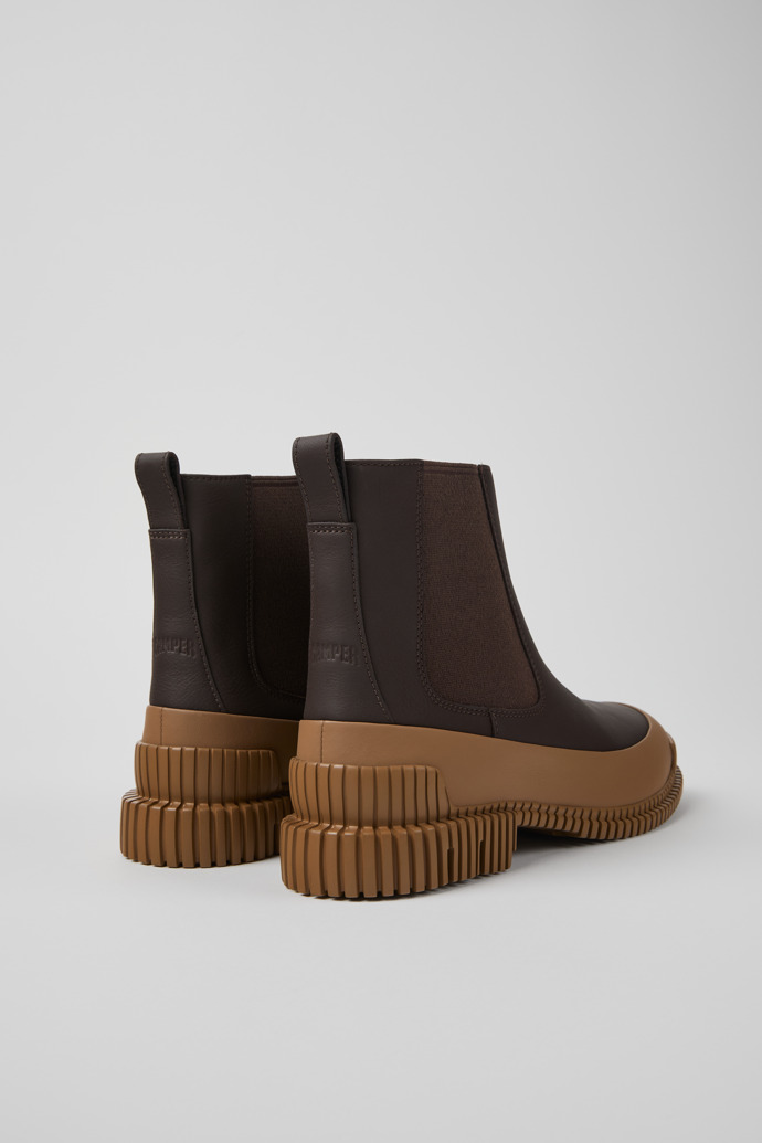 Camper Pix - Braun Chelseastiefel für Damen aus Leder