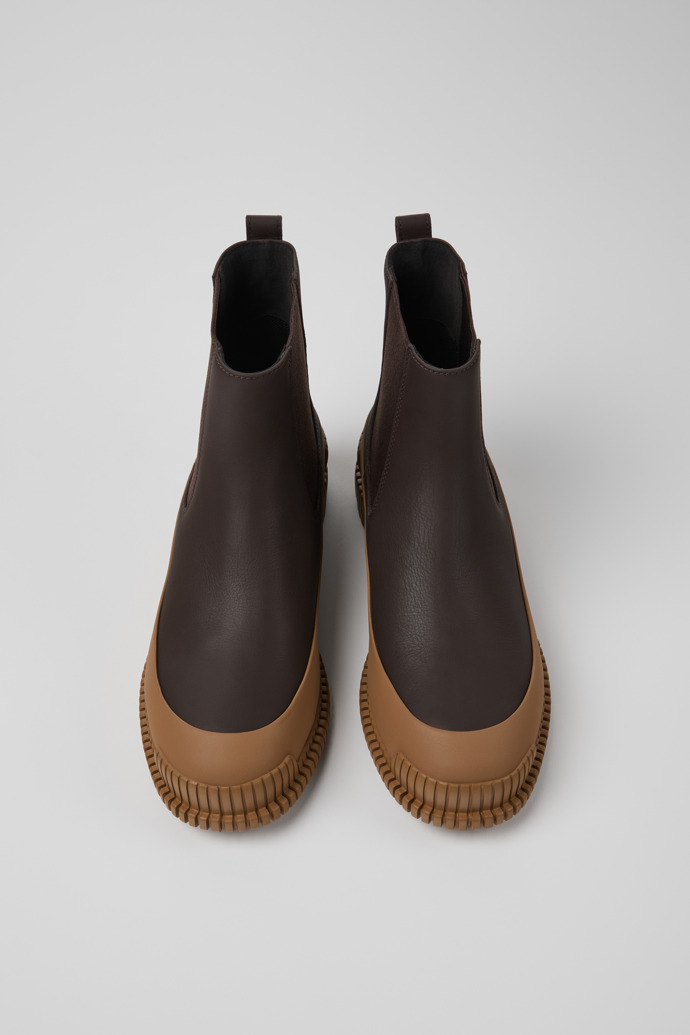 Camper Pix - Braun Chelseastiefel für Damen aus Leder