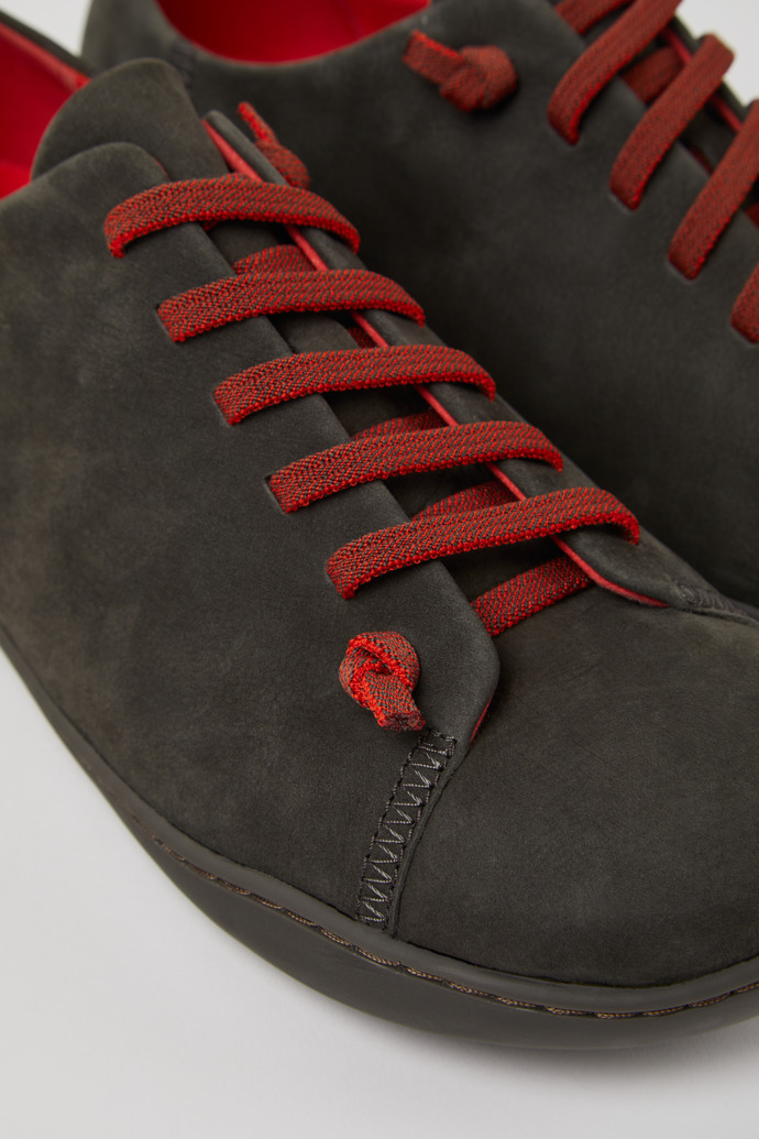 Camper Peu - Grauer Herrenschuh aus Leder