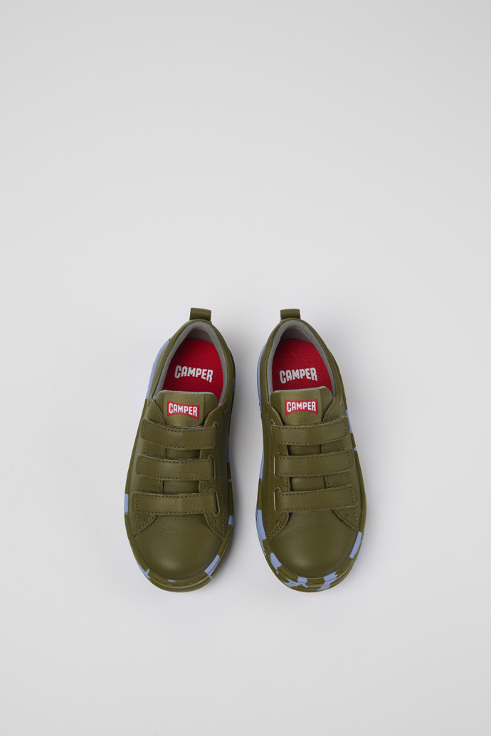 Camper Runner - Grüner Ledersneaker