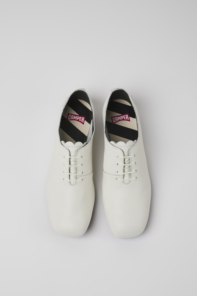 Camper Casi Myra - Weißer Lederschuh für Damen
