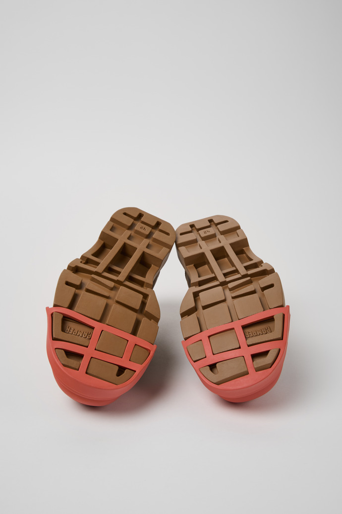 Camper Junction - Brauner Herrenschuh aus regenerativem Leder.
