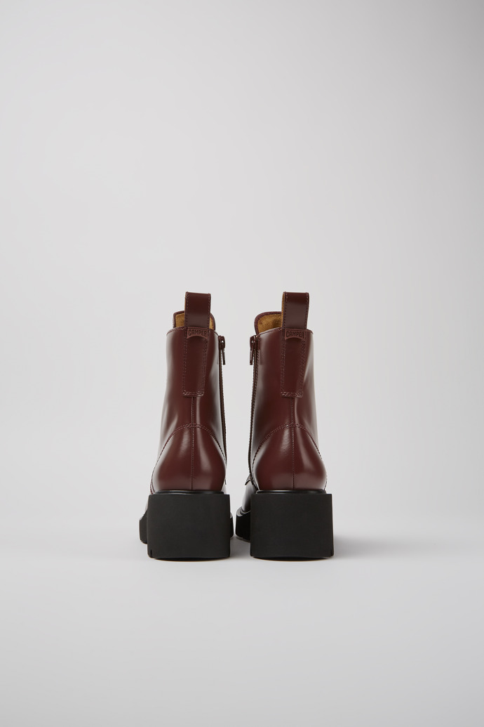 Camper Milah - Weinroter Damenschnürstiefel