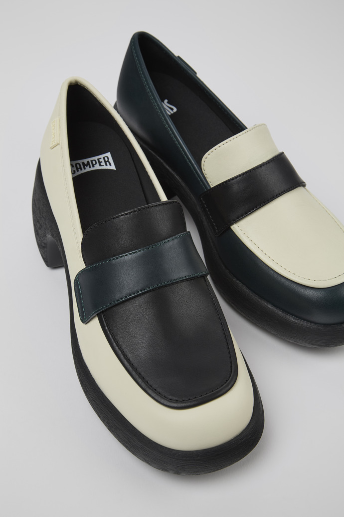 Camper Twins - Mehrfarbiger Damenloafer aus Leder