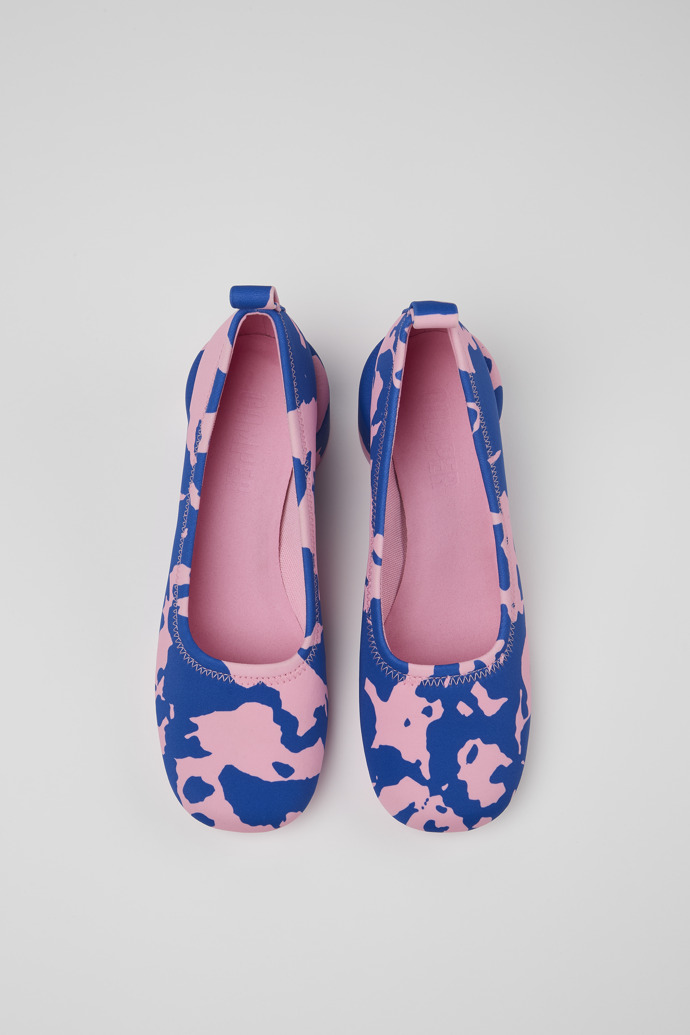 Camper Niki - Mehrfarbige Damenballerinas aus Textil
