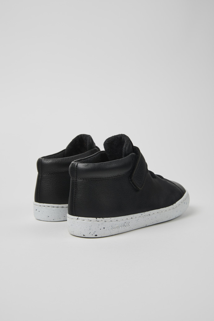Camper Peu Touring - Schwarze Kinderstiefelette aus Leder