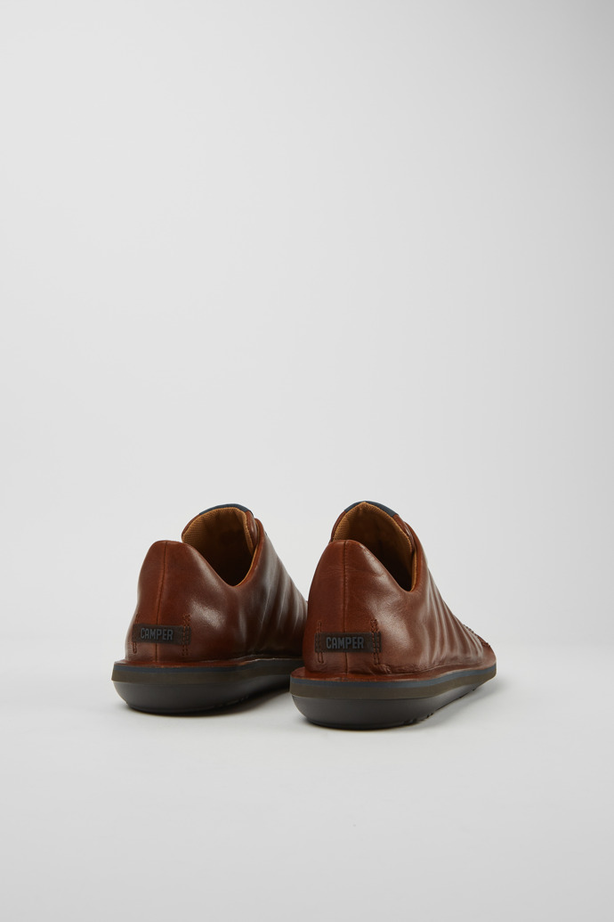 Camper Beetle - Brauner Herrenschuh aus Leder.
