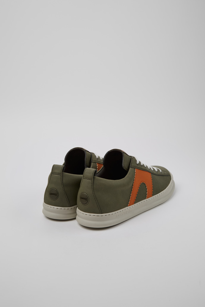 Camper Runner - Mehrfarbiger Herrensneaker aus Recyclingleder.