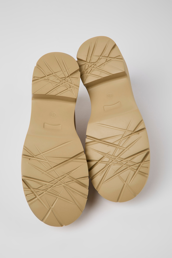 Camper Milah - Beiger Lederloafer für Damen