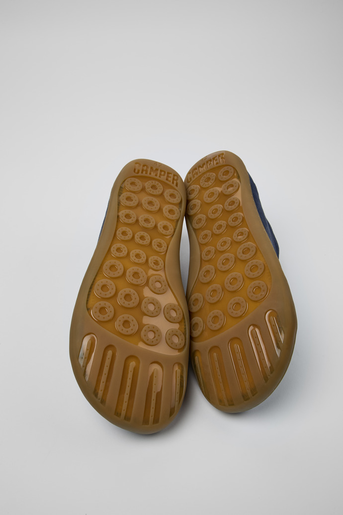 Camper Peu - Blauer Herrenschuh aus Nubukleder