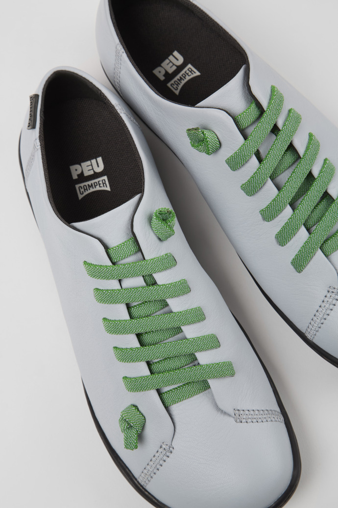 Camper Peu - Grauer Lederschuh für Damen