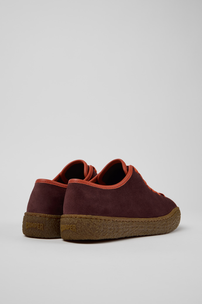 Camper Peu Terreno - Mehrfarbige Nubuk- und Lederschuhe für Damen.