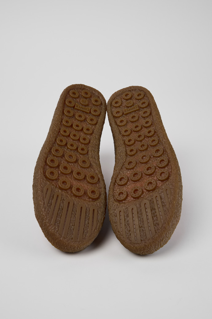 Camper Peu Terreno - Mehrfarbige Nubuk- und Lederschuhe für Damen.