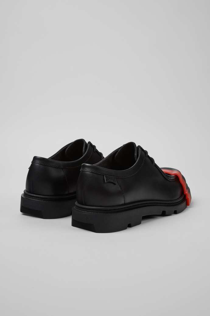 Camper Junction - Schwarzer Frauenschuh aus Leder.