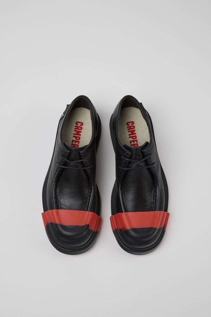 Camper Junction - Schwarzer Frauenschuh aus Leder.