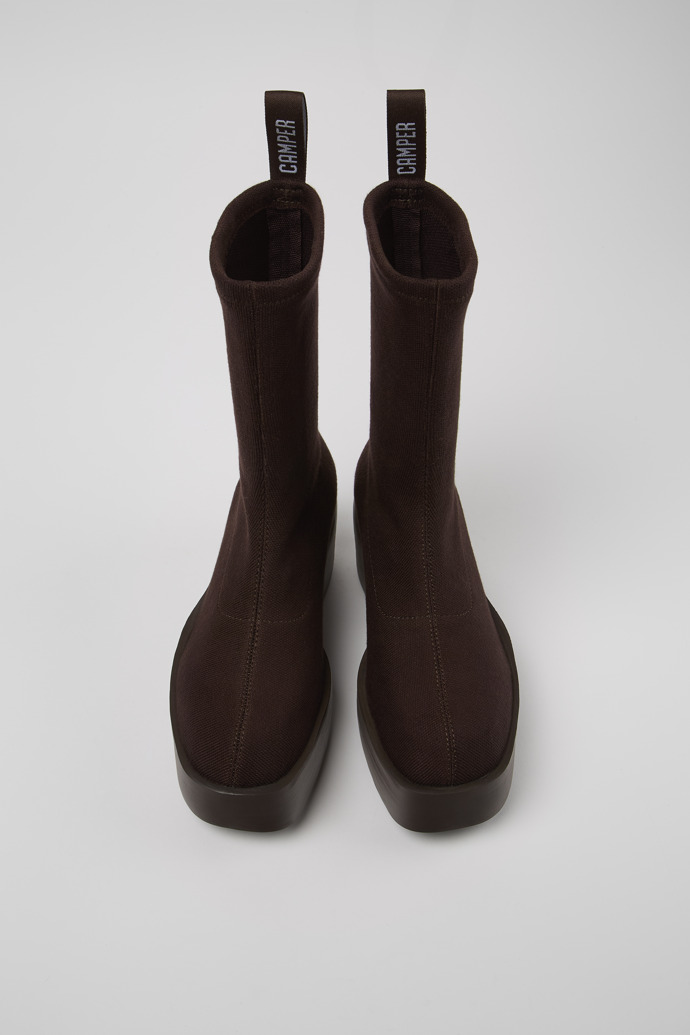Camper Billie TENCEL® - Brauner Damenstiefel aus Textil