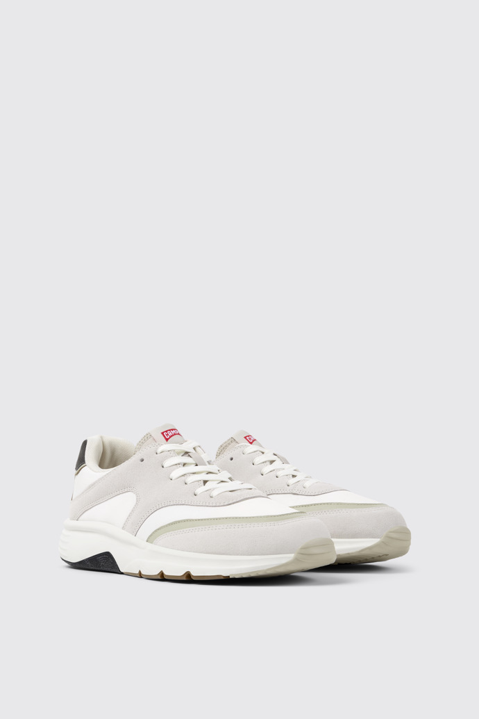 Camper Drift - Mehrfarbiger Herrensneaker aus Textil und Nubuk