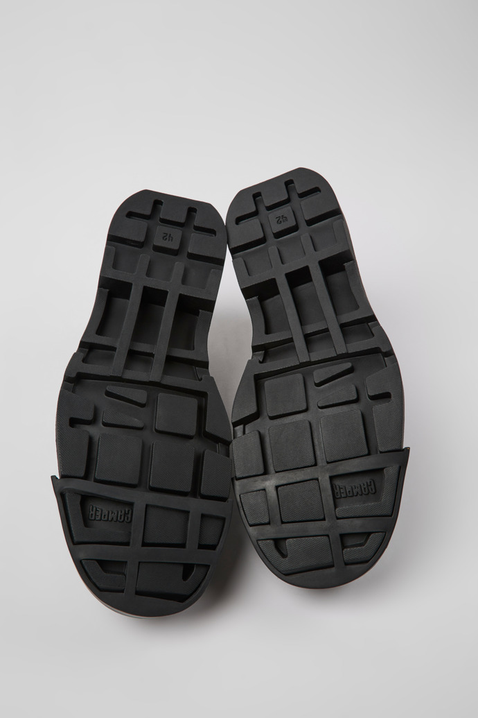 Camper Junction - Grauer Herrenschuh aus Nubukleder