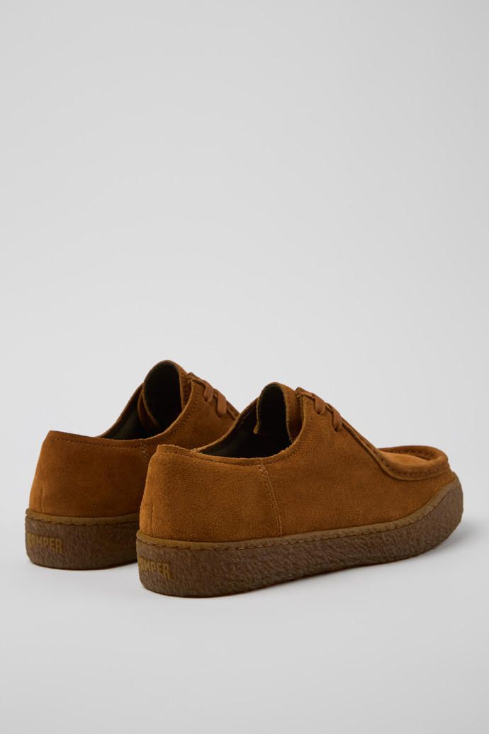Camper Peu Terreno - Brauner Herrenschuh aus Nubukleder.