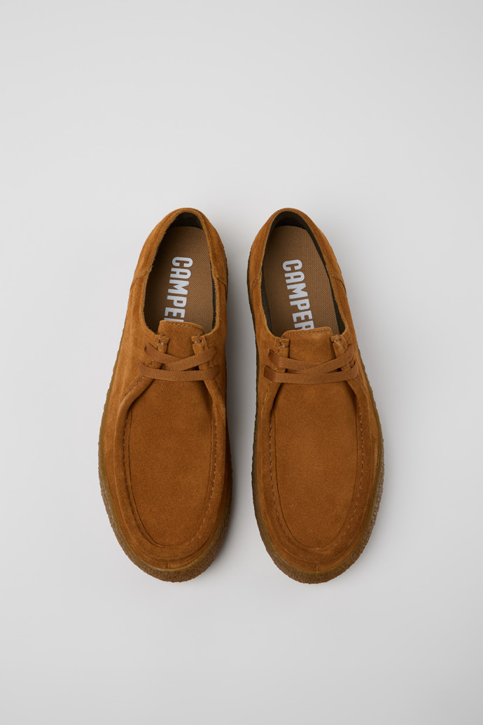 Camper Peu Terreno - Brauner Herrenschuh aus Nubukleder.
