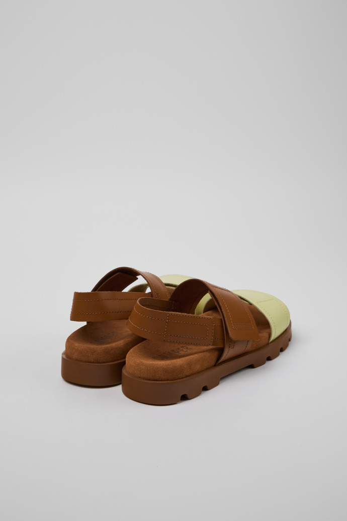Camper Brutus Sandal - Mehrfarbige Ledersandalen für Damen.