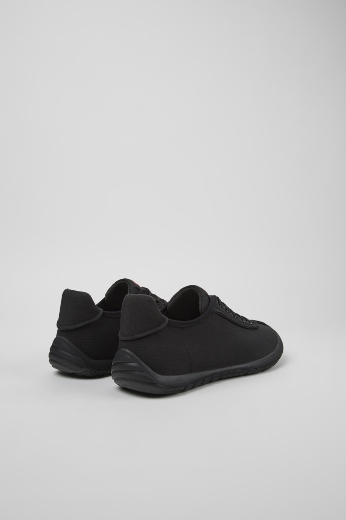 Camper Peu Path - Schwarzer Herrensneaker aus Recycling-PET.