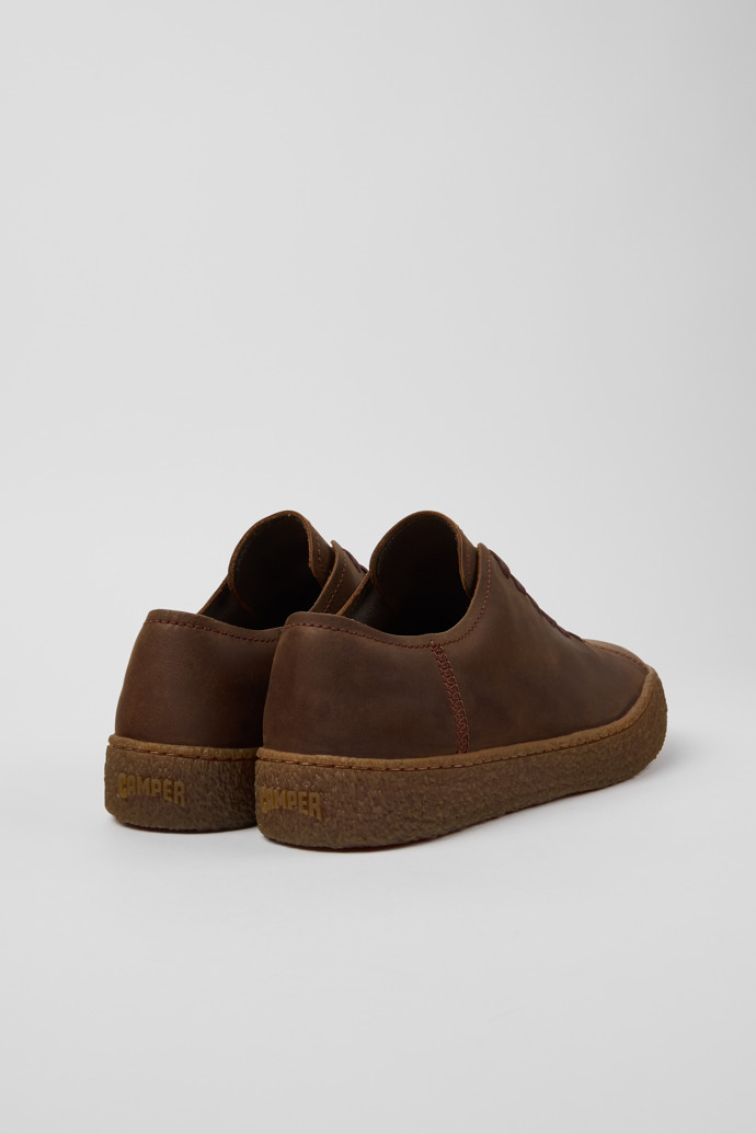 Camper Peu Terreno - Brauner Herrenschuh aus Nubukleder.