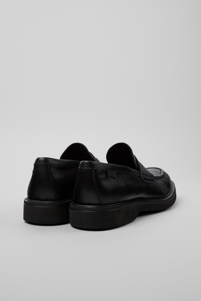 Camper Norman - Schwarzer Herrenschuh aus Leder.