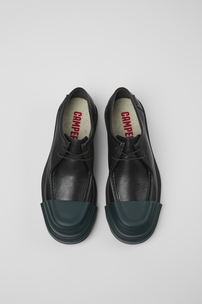Camper Junction - Schwarzer Herrenschuh aus Leder