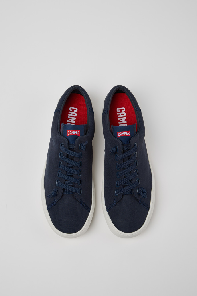 Camper Peu Touring - Blauer Herrensneaker aus Recycling-PET.