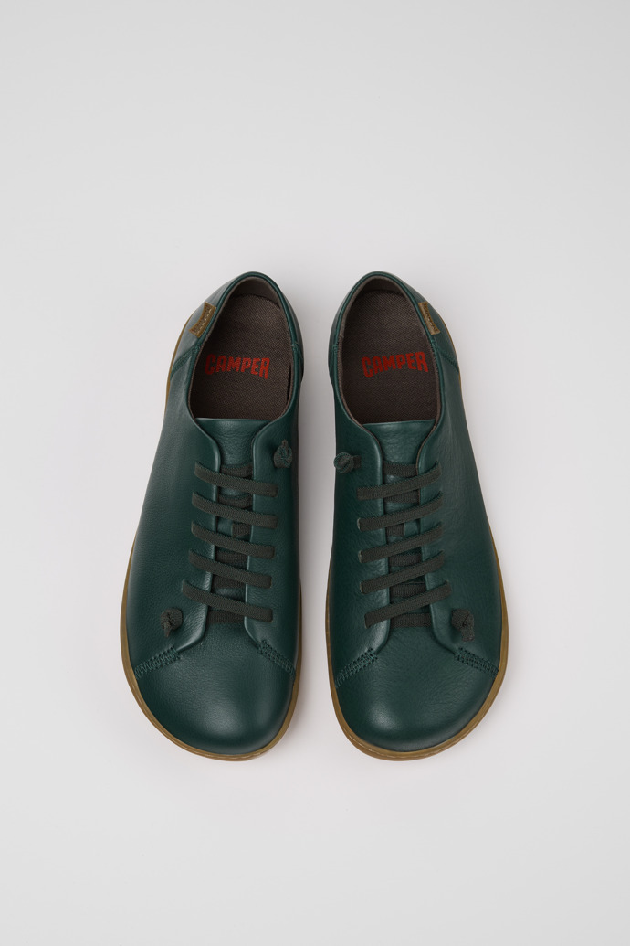 Camper Peu - Grüner Herrenschuh aus Leder.