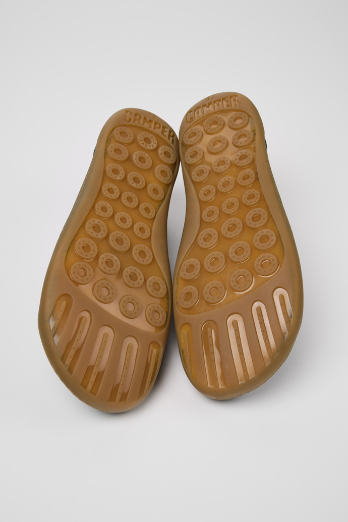 Camper Peu - Grüner Herrenschuh aus Leder.