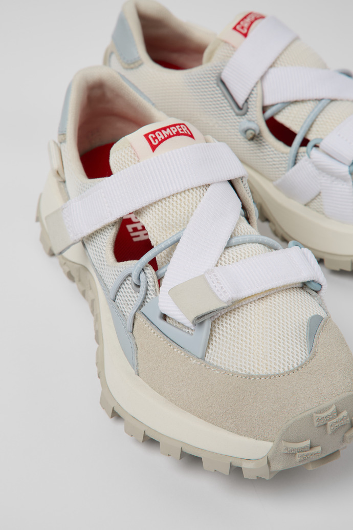 Camper Drift Trail - Mehrfarbiger Damensneaker aus Textil/Nubukleder