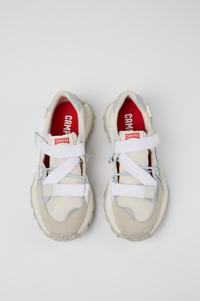 Camper Drift Trail - Mehrfarbiger Damensneaker aus Textil/Nubukleder