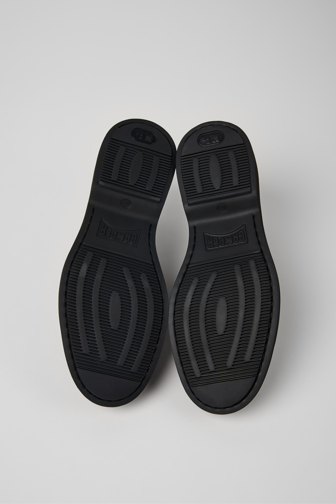 Camper Norman - Schwarzer Herrenschuh aus Leder.