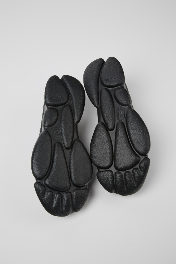 Camper Karst - Schwarzer Damenschuh aus Leder.