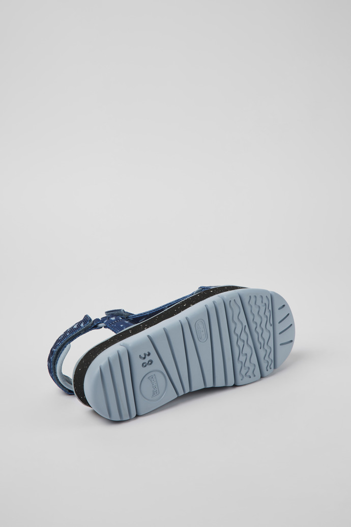 Camper Oruga Up - Mehrfarbige Damensandale aus Textil