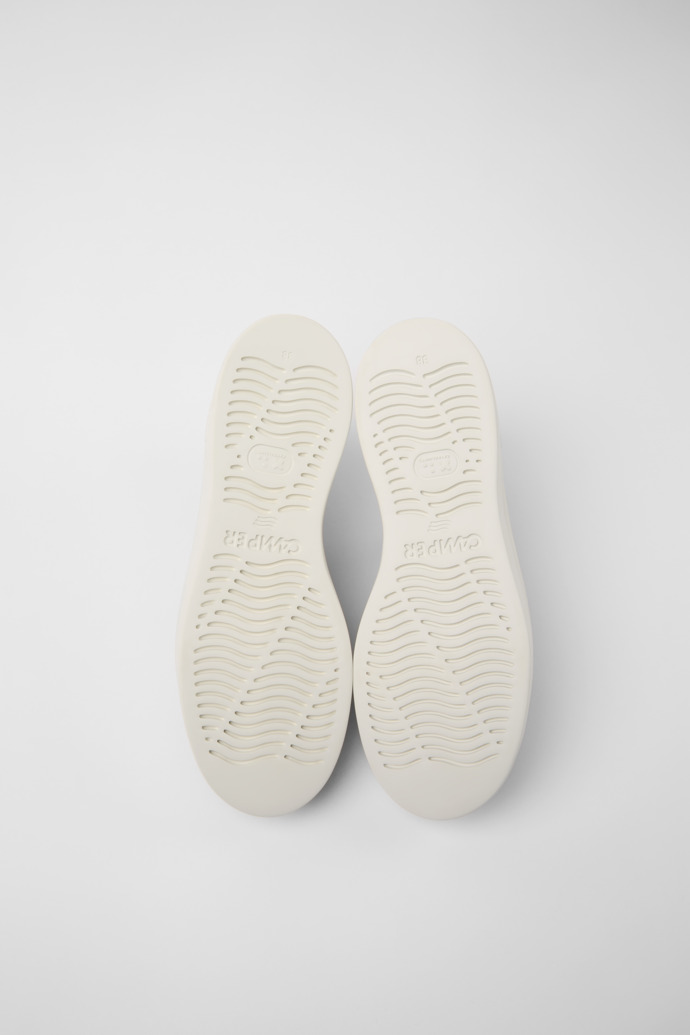Camper Runner Up - Weinroter Ledersneaker für Damen