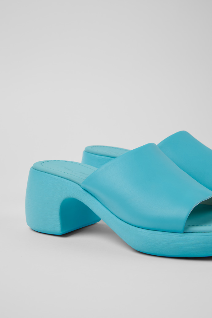 Camper Thelma Sandal - Blaue Ledersandale für Damen.