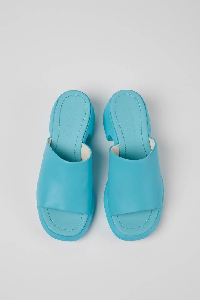 Camper Thelma Sandal - Blaue Ledersandale für Damen.