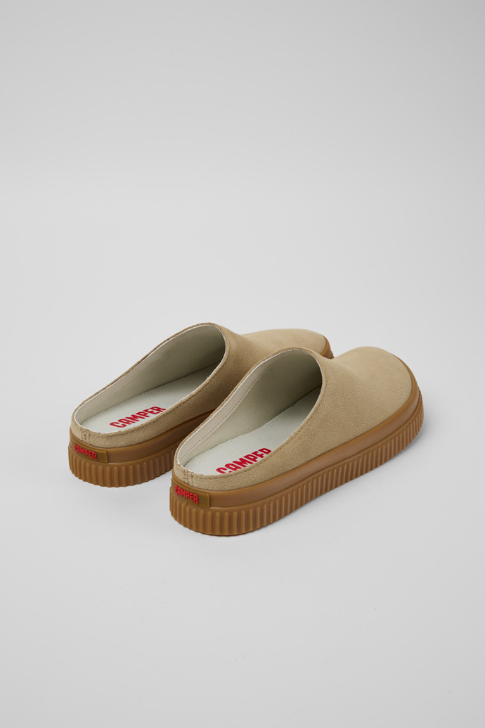 Camper Peu Roda - Beige Nubuksandalen für Damen.